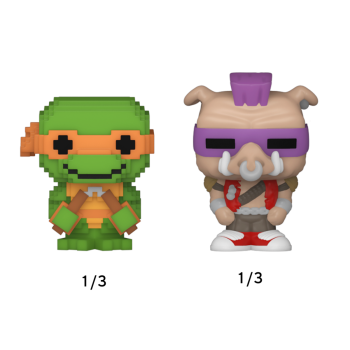 FUNKO Bitty POP - Teenage Mutant Ninja Turtle Donatello #4er Pack